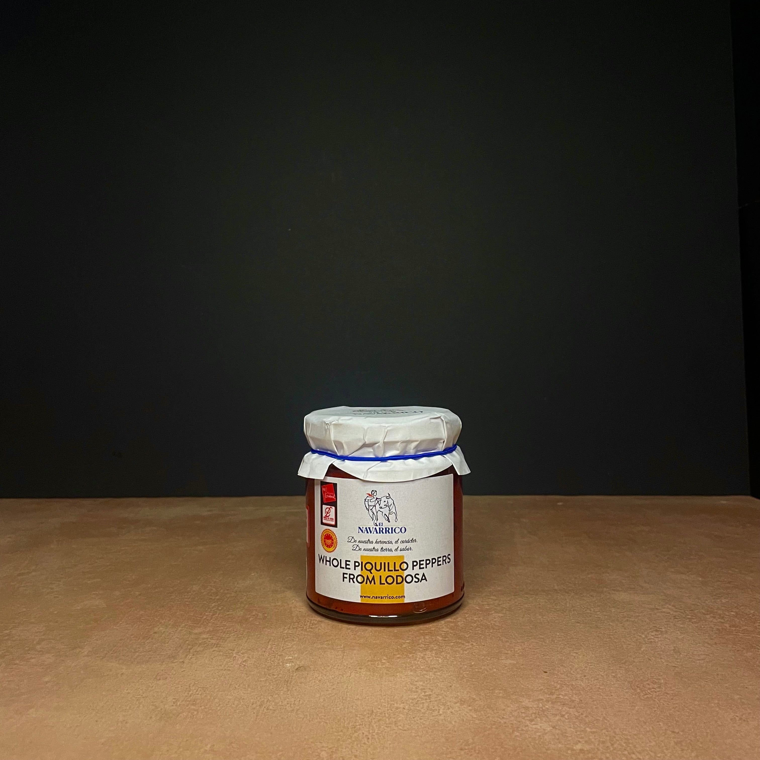 Navarrico Whole Piquillo Peppers 220g Olives&Oils(O&O)